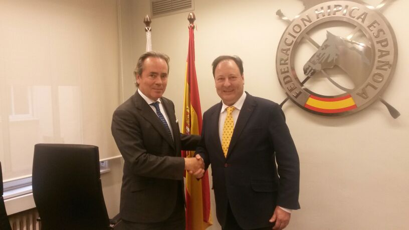 Los presidentes de la FNH y RFHE se re&uacute;nen en Madrid